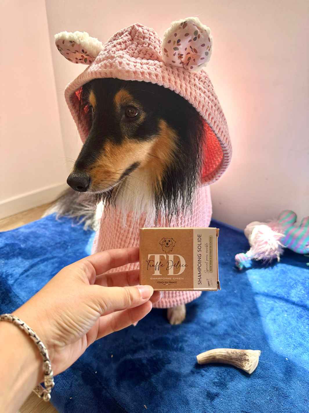 Champú para perros de piel sensible
