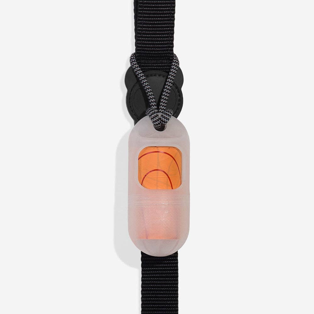 Dispensador de bolsas de residuos transparente