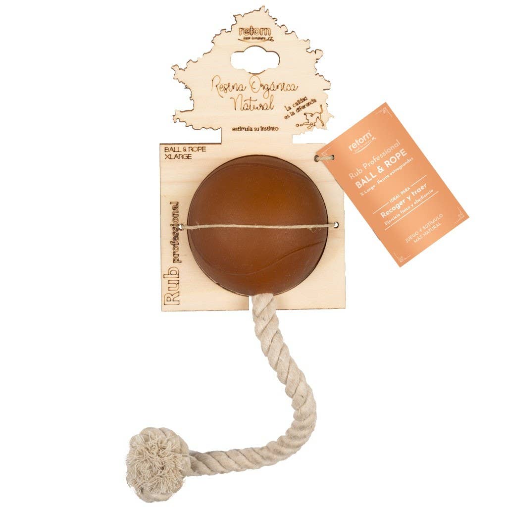 Dog Rubo Ball Rope Toy - XL