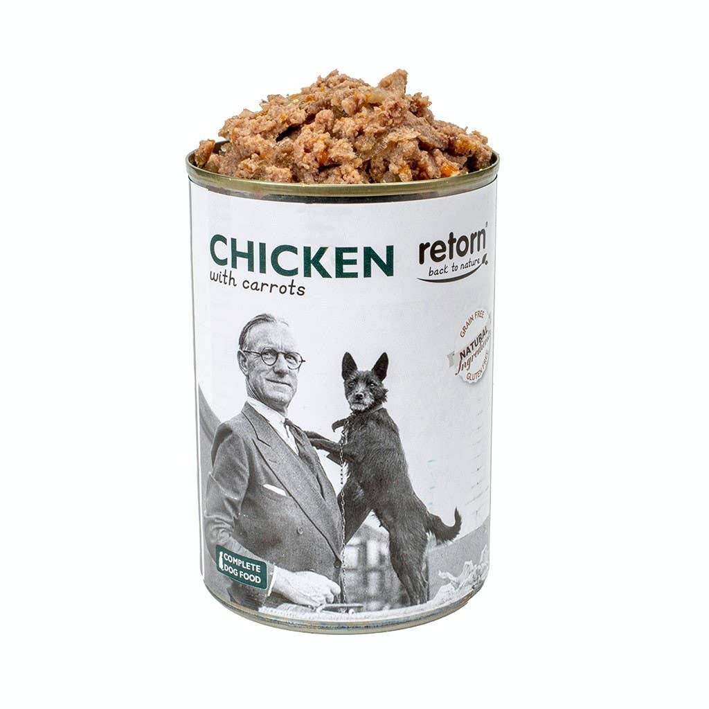 Chicken and Carrot Can for Dogs