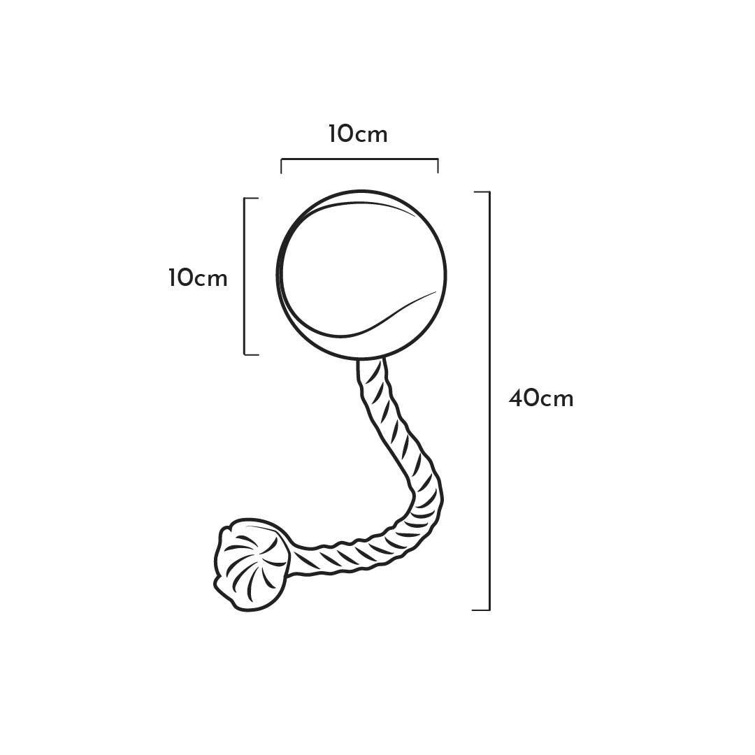 Dog Rubo Ball Rope Toy - XL