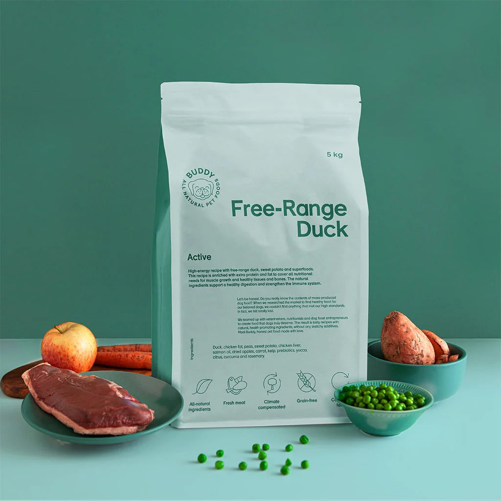 Buddy: The Free-Range Duck Formula