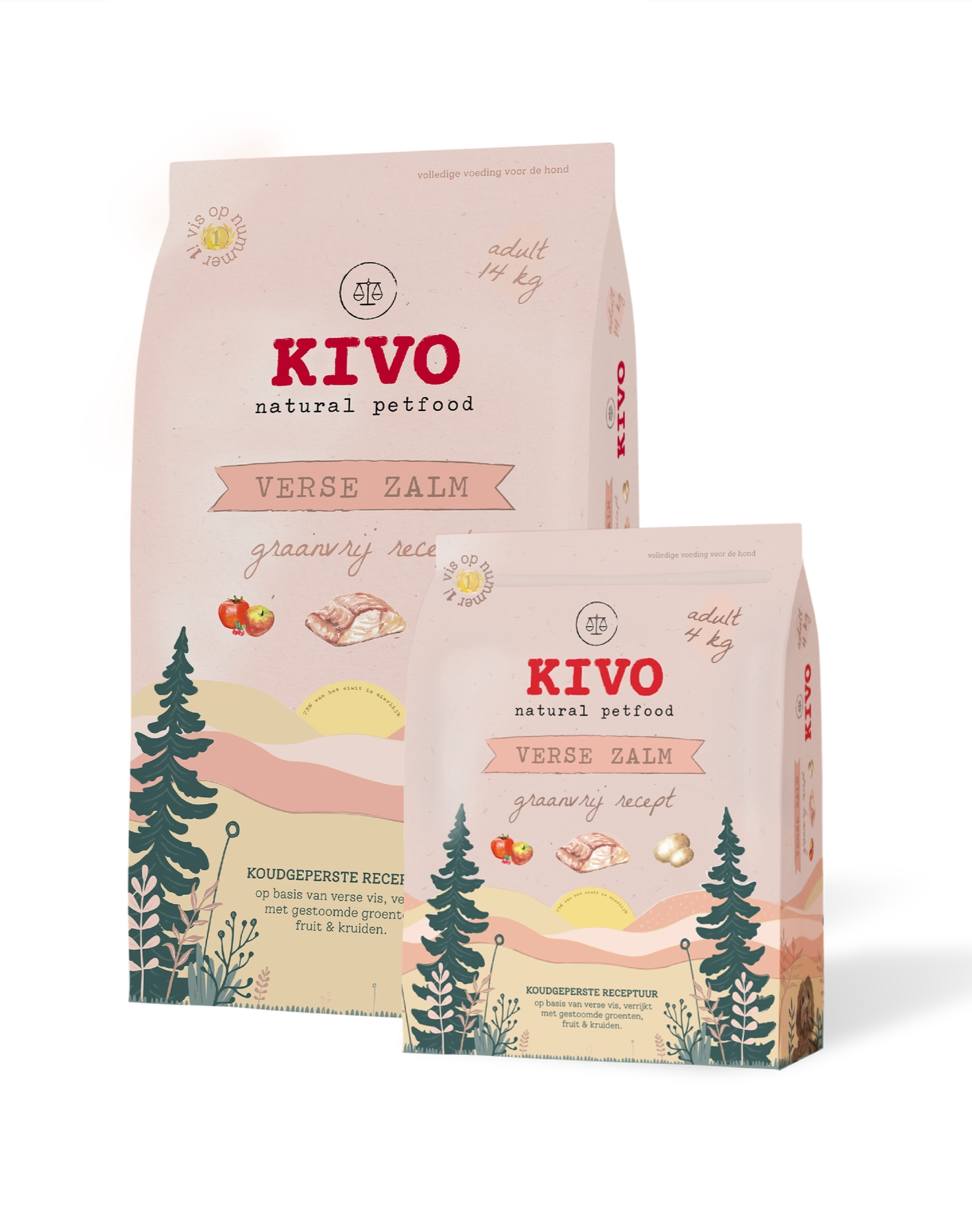 Two KIVO Verre Balm packages on a white background