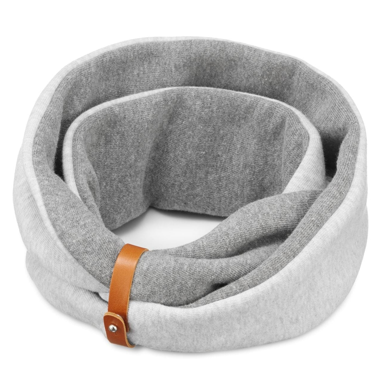 Simo Neck Warmer - Light Melange &amp; Dark Melange 