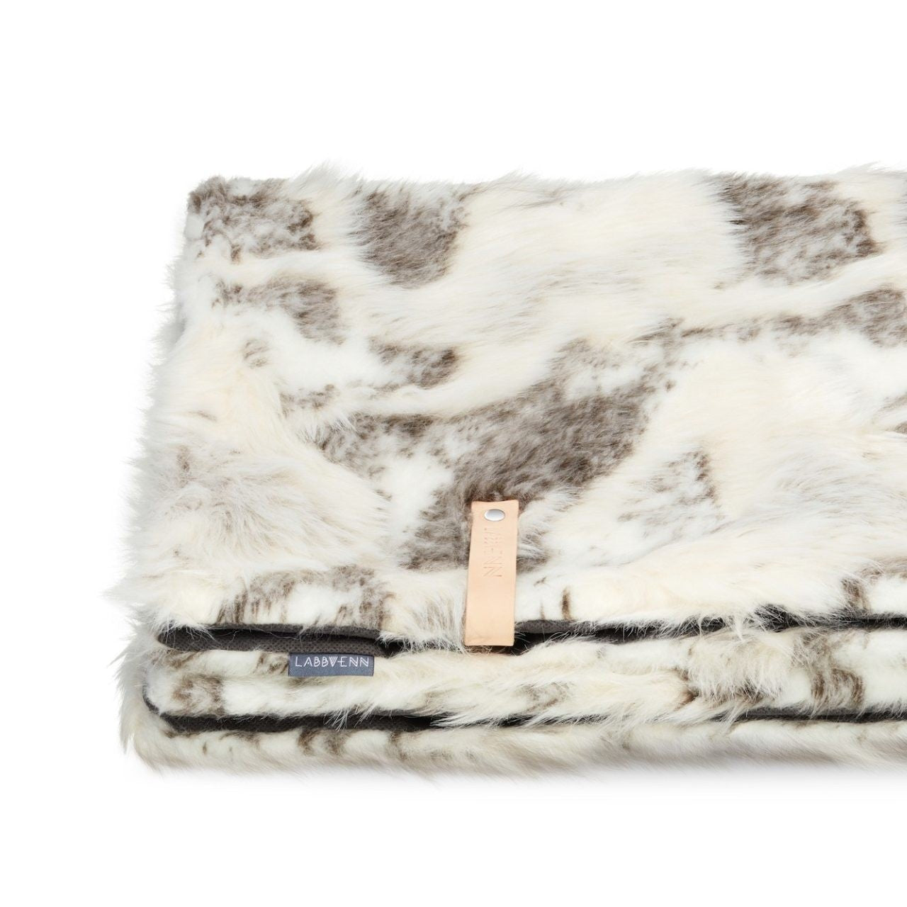 Tösse Blanket - Brown &amp; White 